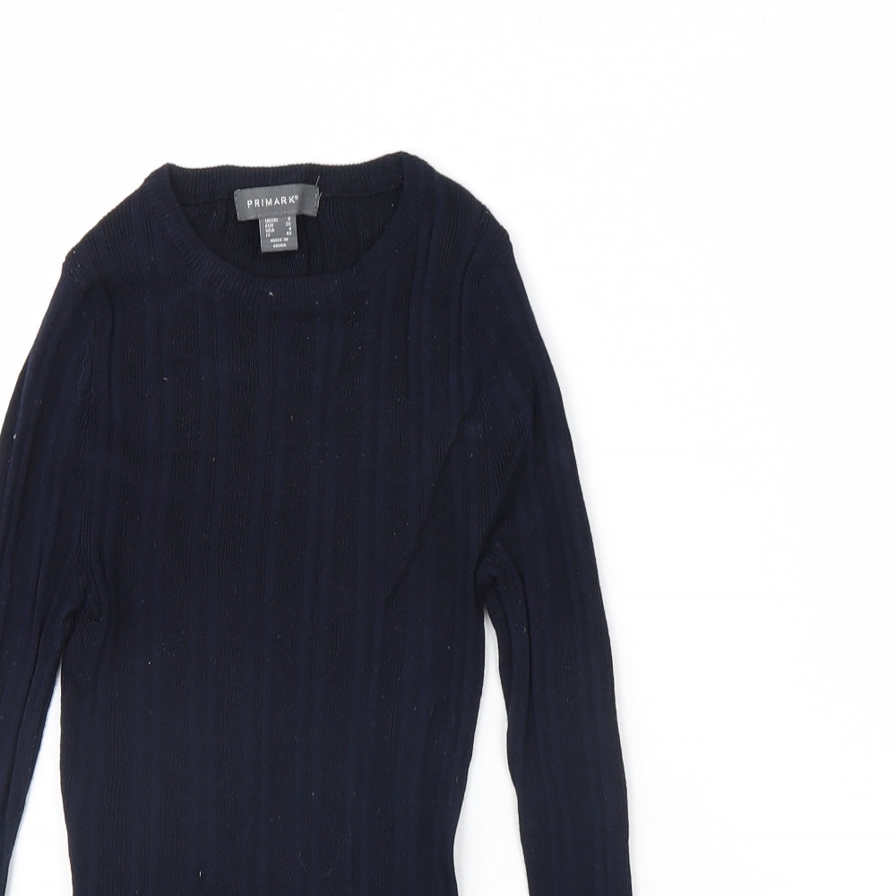 Primark Womens Blue   Pullover Jumper Size 8