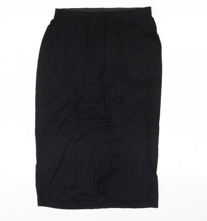 e Womens Black   Flare Skirt Size 16