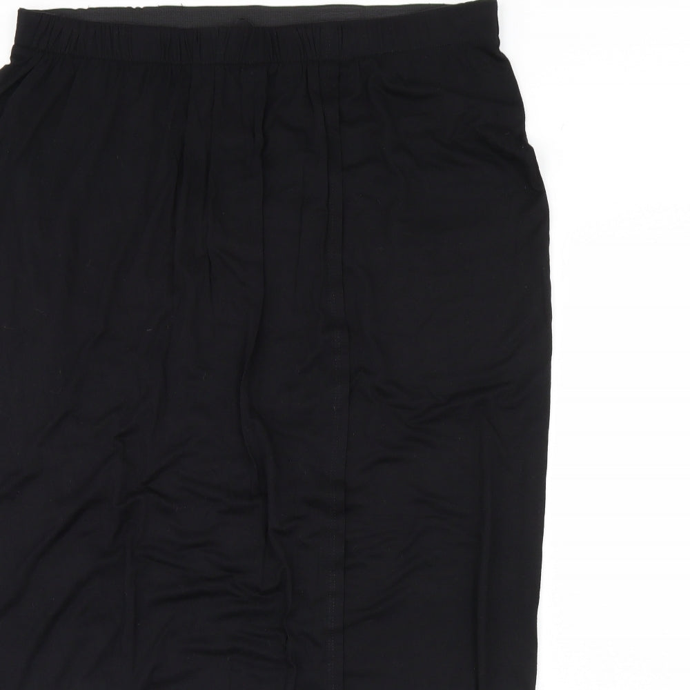 e Womens Black   Flare Skirt Size 16