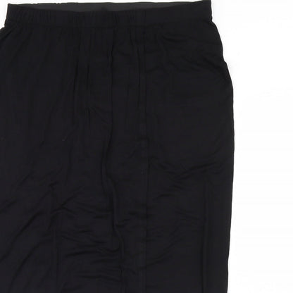 e Womens Black   Flare Skirt Size 16