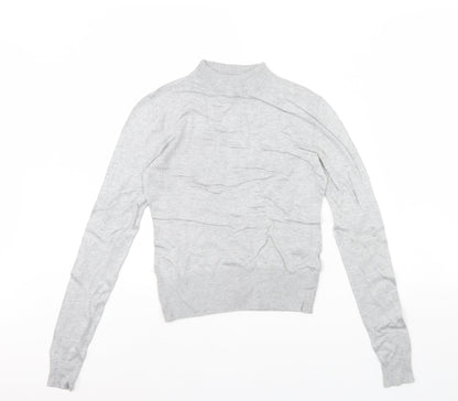 Womens UK Size 10 New Look Grey Pullover Jumper