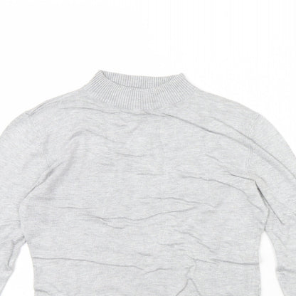 Womens UK Size 10 New Look Grey Pullover Jumper