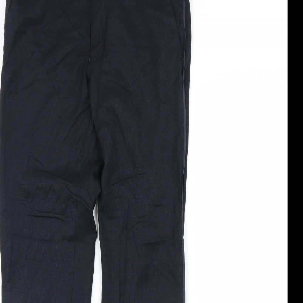 Womens UK Size 30 in M&s Regular Fit  Blue Trousers