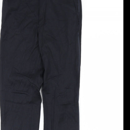 Womens UK Size 30 in M&s Regular Fit  Blue Trousers
