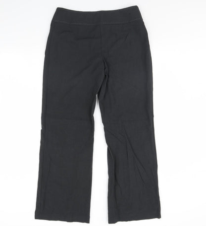 Womens UK Size 12 m&s Regular Fit Dress Pants Grey Trousers