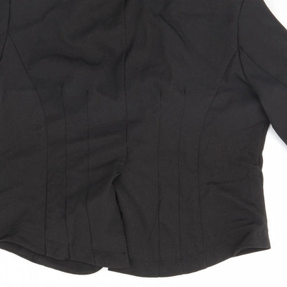 Cutie Womens Black   Jacket  Size 10