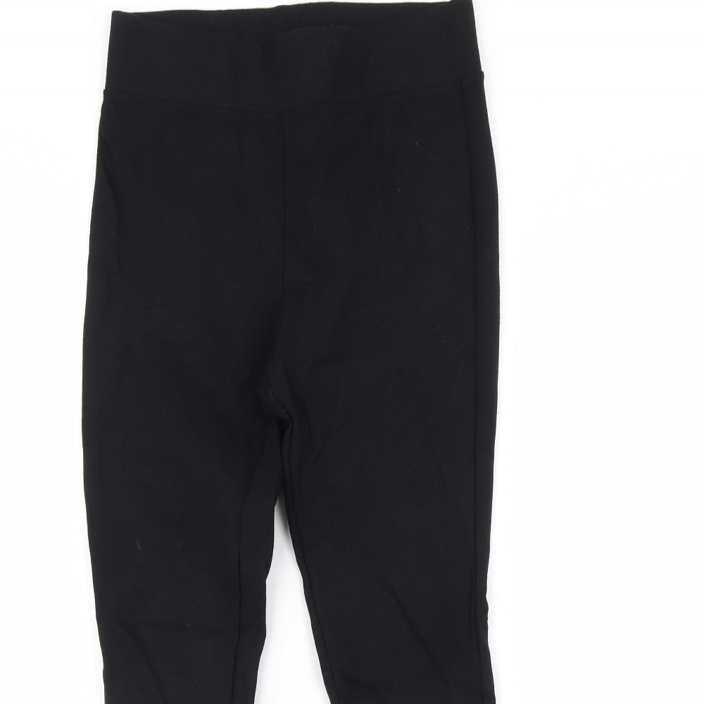 George Womens Black   Trousers  Size 10 L25 in