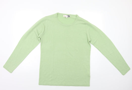 Womens UK Size 14 Julipa Green Pullover Jumper