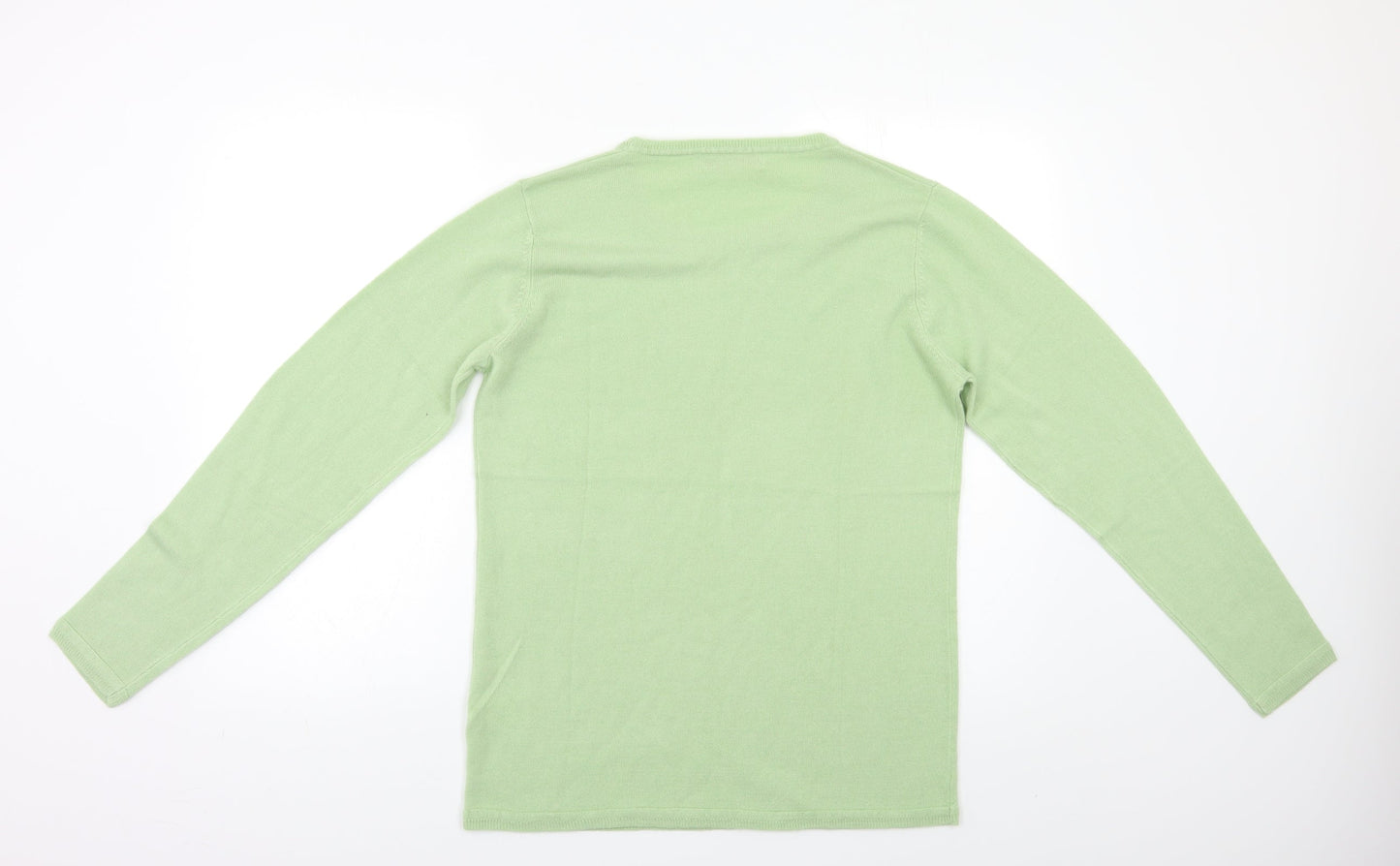 Womens UK Size 14 Julipa Green Pullover Jumper