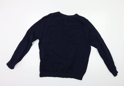 Outcast Womens Blue   Pullover Sweatshirt Size L  - Amsterdam