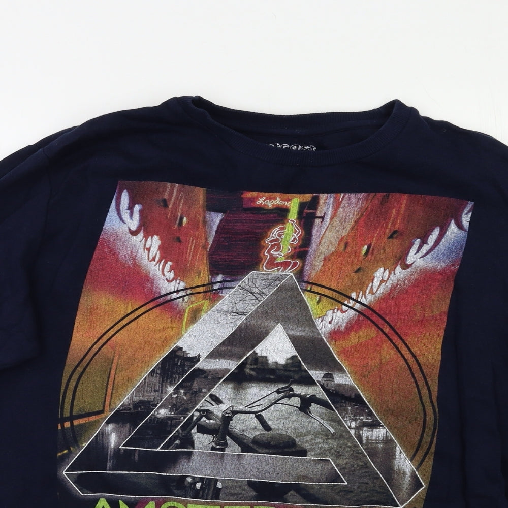 Outcast Womens Blue   Pullover Sweatshirt Size L  - Amsterdam