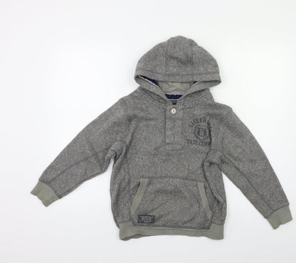 NEXT Boys Grey   Pullover Hoodie Size 7 Years