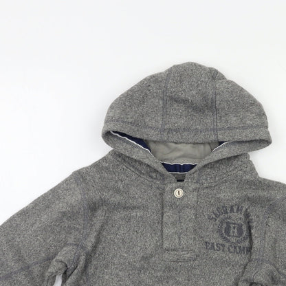NEXT Boys Grey   Pullover Hoodie Size 7 Years