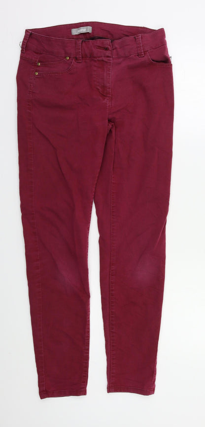 M&S Womens Purple   Jegging Jeans Size 10 L27 in
