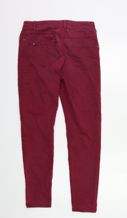 M&S Womens Purple   Jegging Jeans Size 10 L27 in