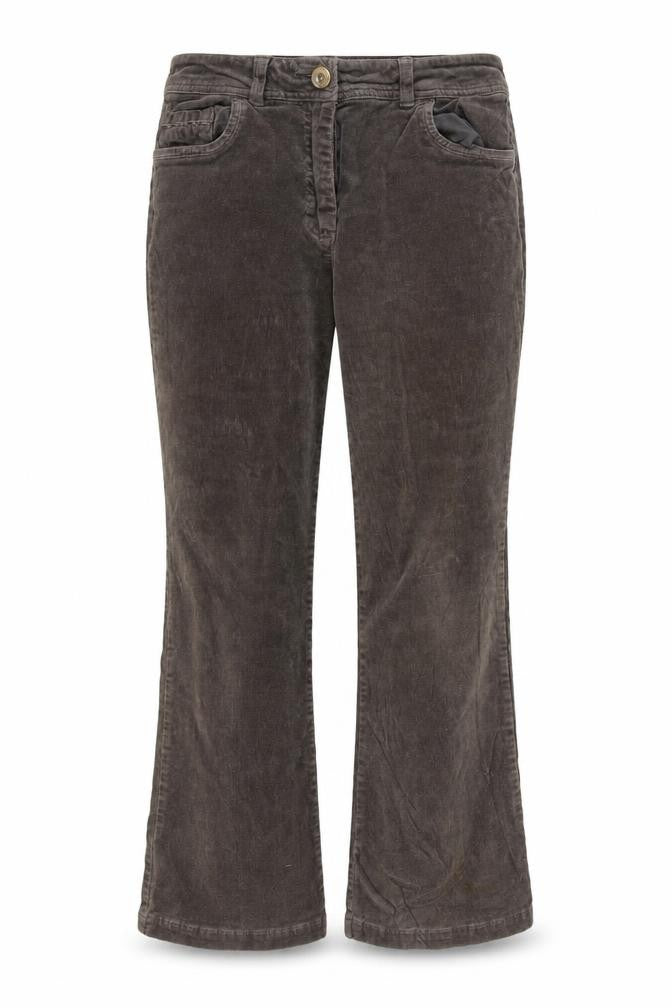 Womens UK Size 10 M&Co Regular Fit  Grey Trousers