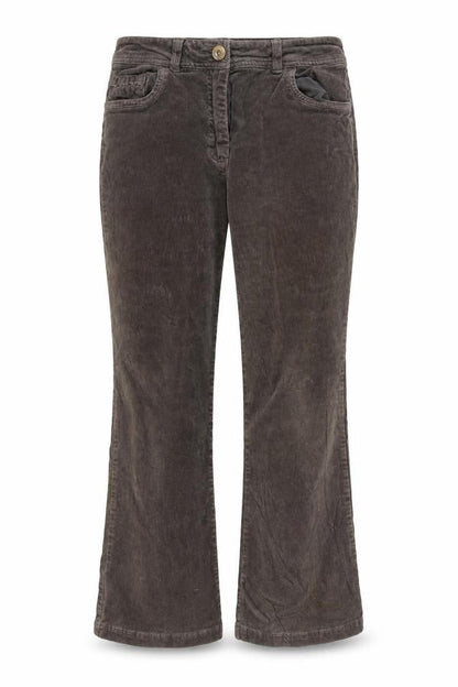 Womens UK Size 10 M&Co Regular Fit  Grey Trousers
