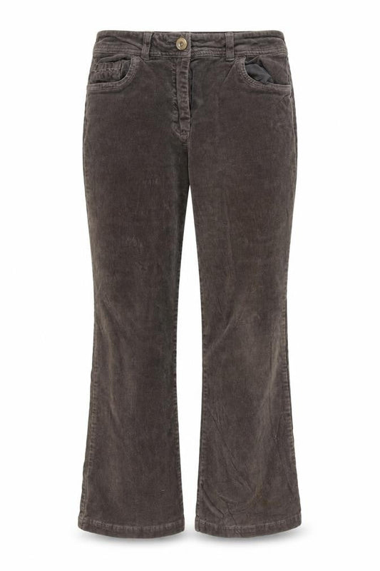 Womens UK Size 10 M&Co Regular Fit  Grey Trousers