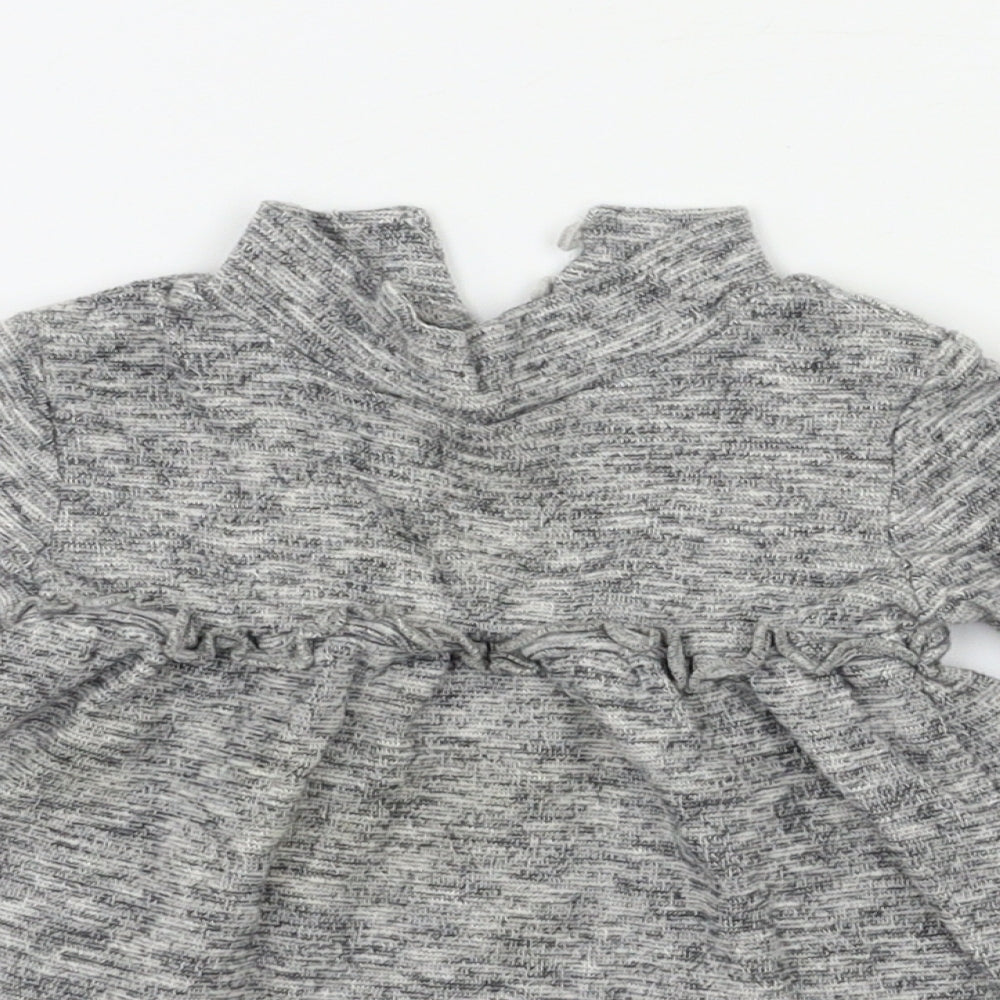 NEXT Baby Grey   Fit & Flare  Size 6-9 Months