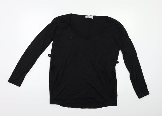 Femme Luxe Womens Black   Pullover Jumper Size M