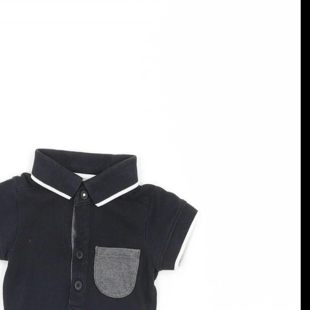 George Boys Black   Romper One-Piece Size 3-6 Months