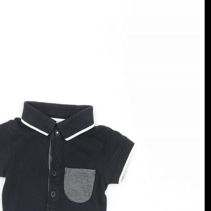 George Boys Black   Romper One-Piece Size 3-6 Months