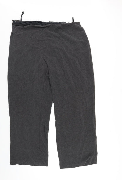 Womens UK Size 20 Marks and Spencer Regular Fit  Grey Trousers