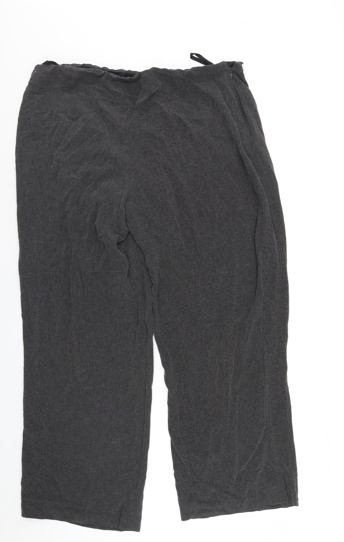 Womens UK Size 20 Marks and Spencer Regular Fit  Grey Trousers