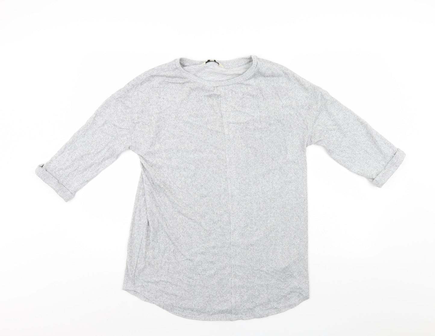 Womens UK Size 12 F&F Grey Pullover Jumper