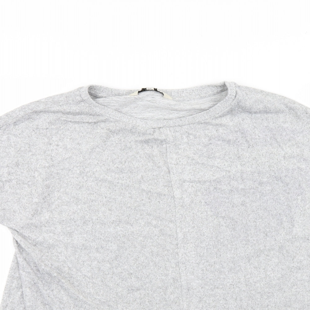 Womens UK Size 12 F&F Grey Pullover Jumper