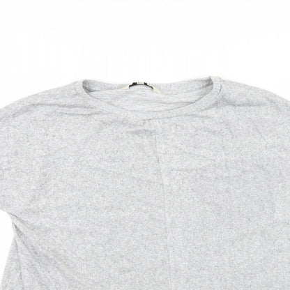 Womens UK Size 12 F&F Grey Pullover Jumper