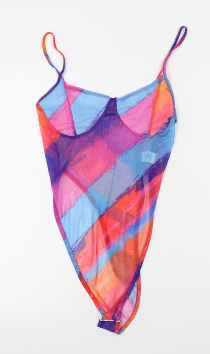 Missyempire Womens Multicoloured   Bodysuit One-Piece Size 12