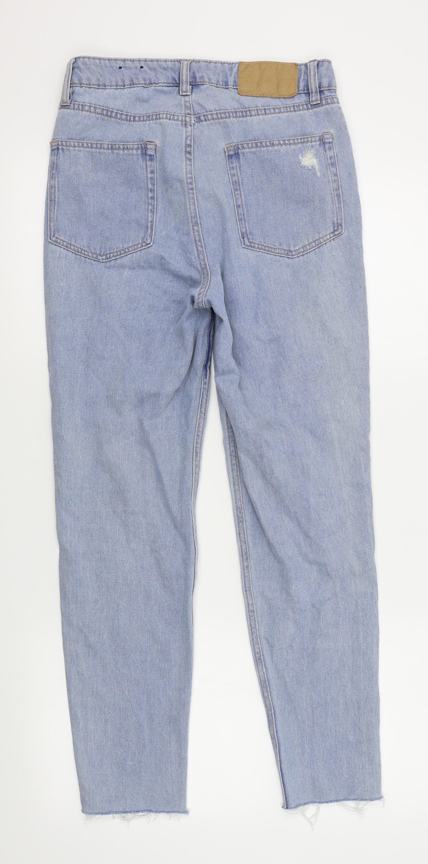 Womens UK Size 10 H&M Regular Fit Straight Blue Jeans