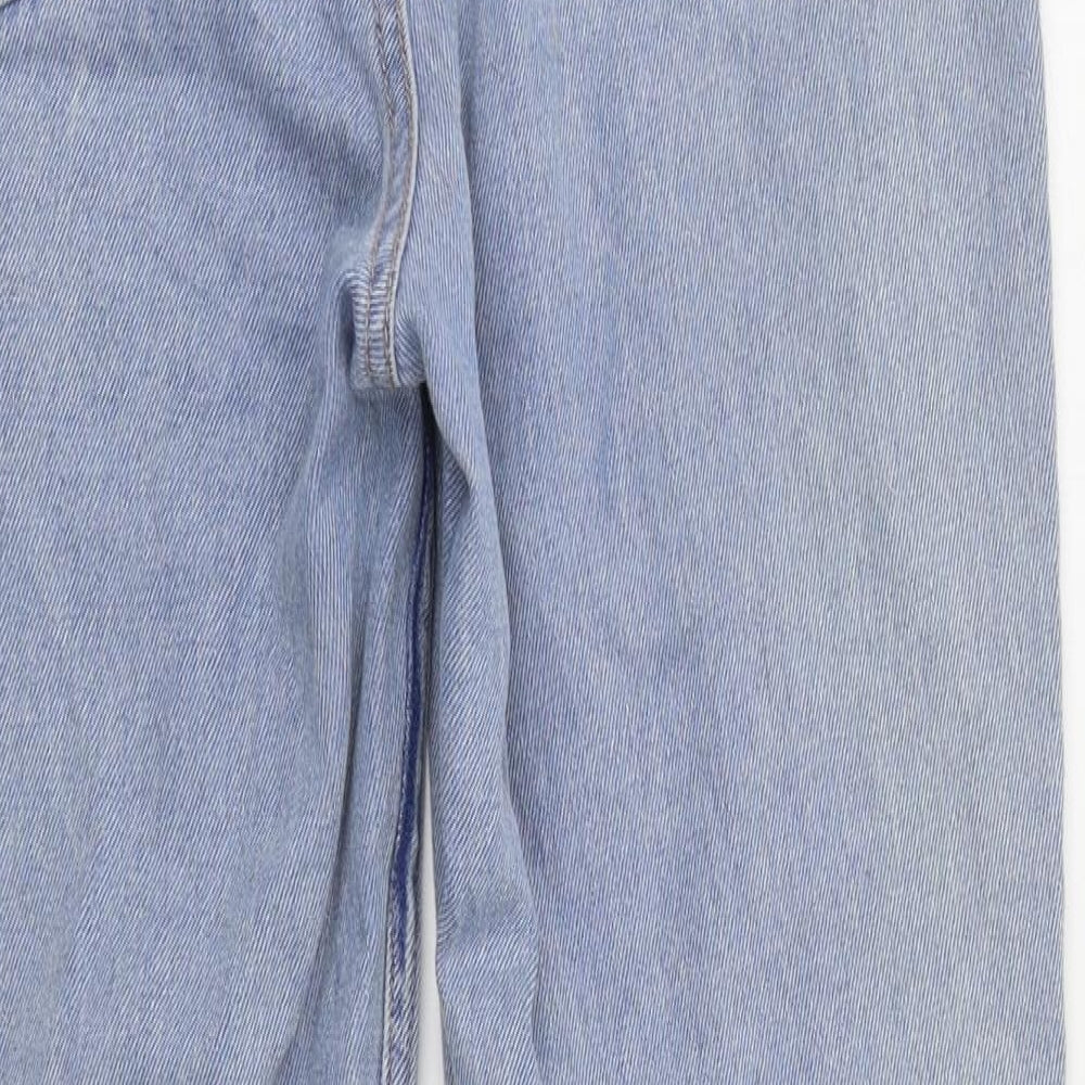 Womens UK Size 10 H&M Regular Fit Straight Blue Jeans