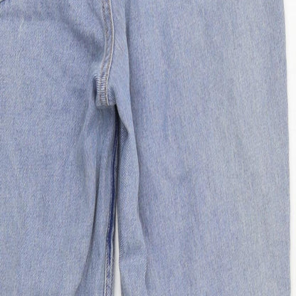Womens UK Size 10 H&M Regular Fit Straight Blue Jeans
