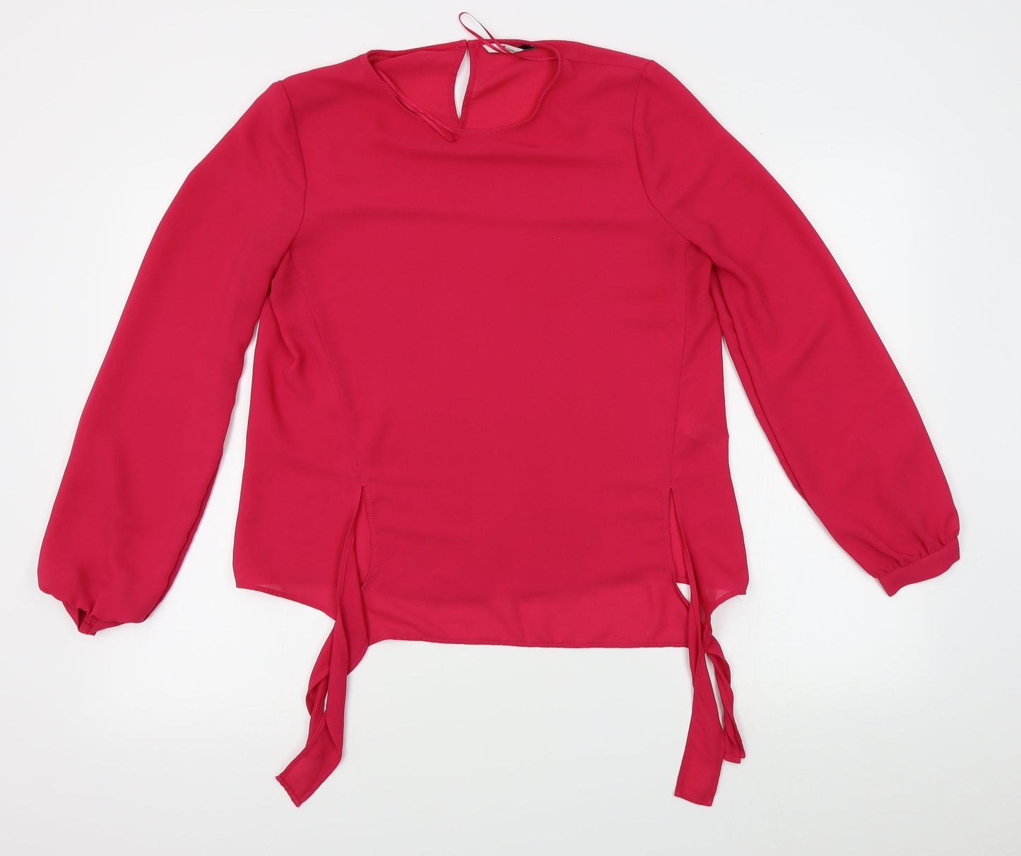 TU Womens Pink   Basic Blouse Size 10