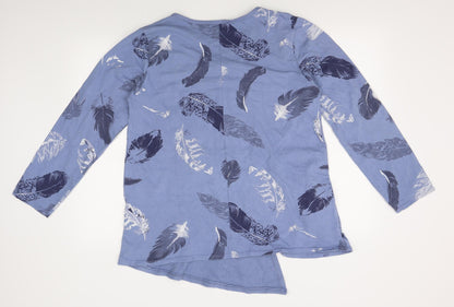 Womens UK Size 8 LV Clothing Blue Pullover Jumper