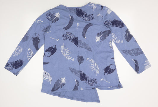 LV Clothing Womens Blue   Pullover Jumper Size 8