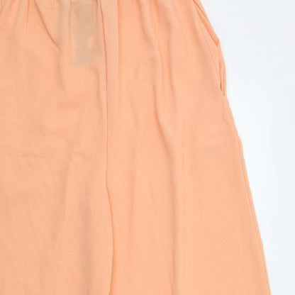 Crep Womens Orange   Bloomer Trousers Size M L30 in