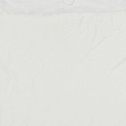 Womens UK Size 12 Studio White Basic Blouse