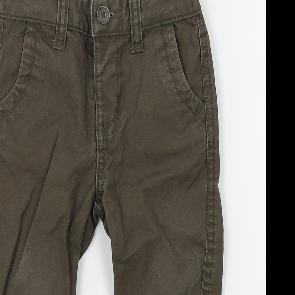 Matalan Baby Grey   Cargo Jeans Size 6-9 Months