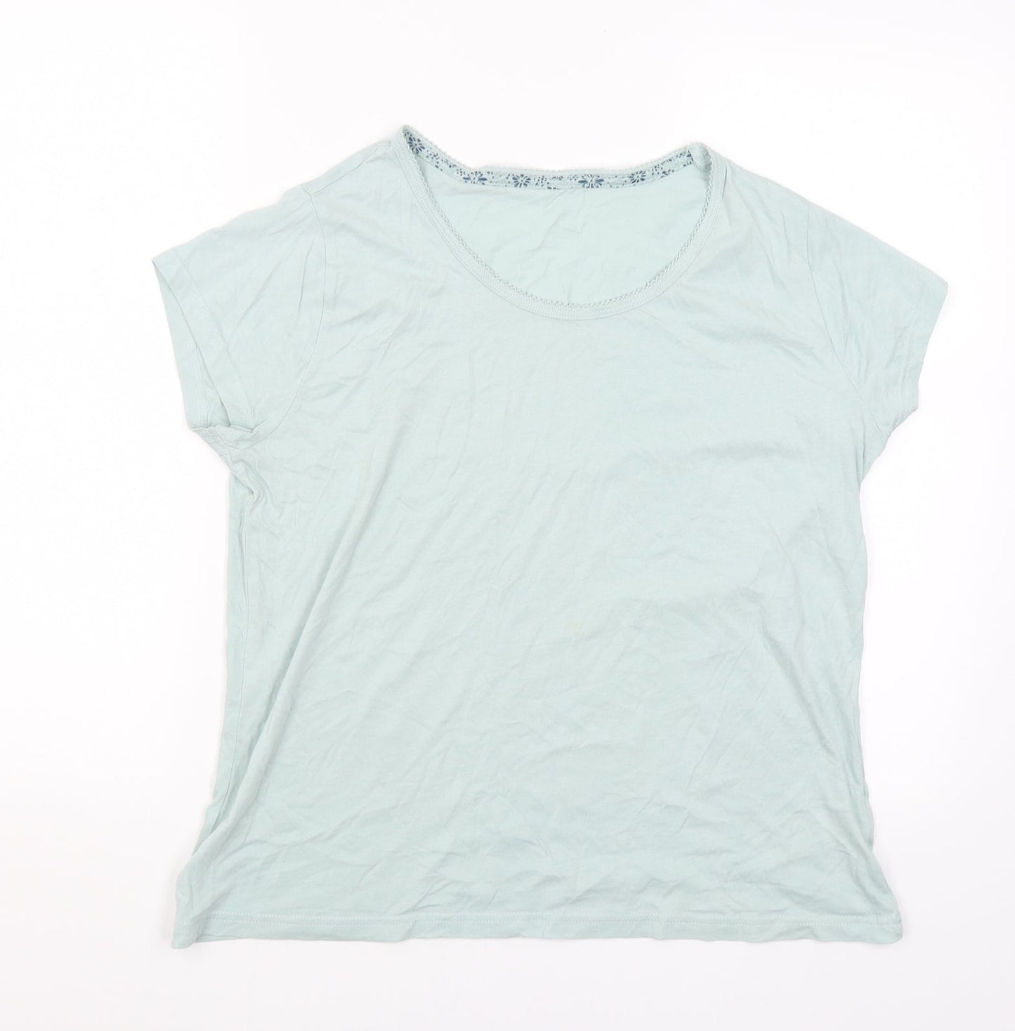 Womens UK Size 12 M&S Green Basic Blouse