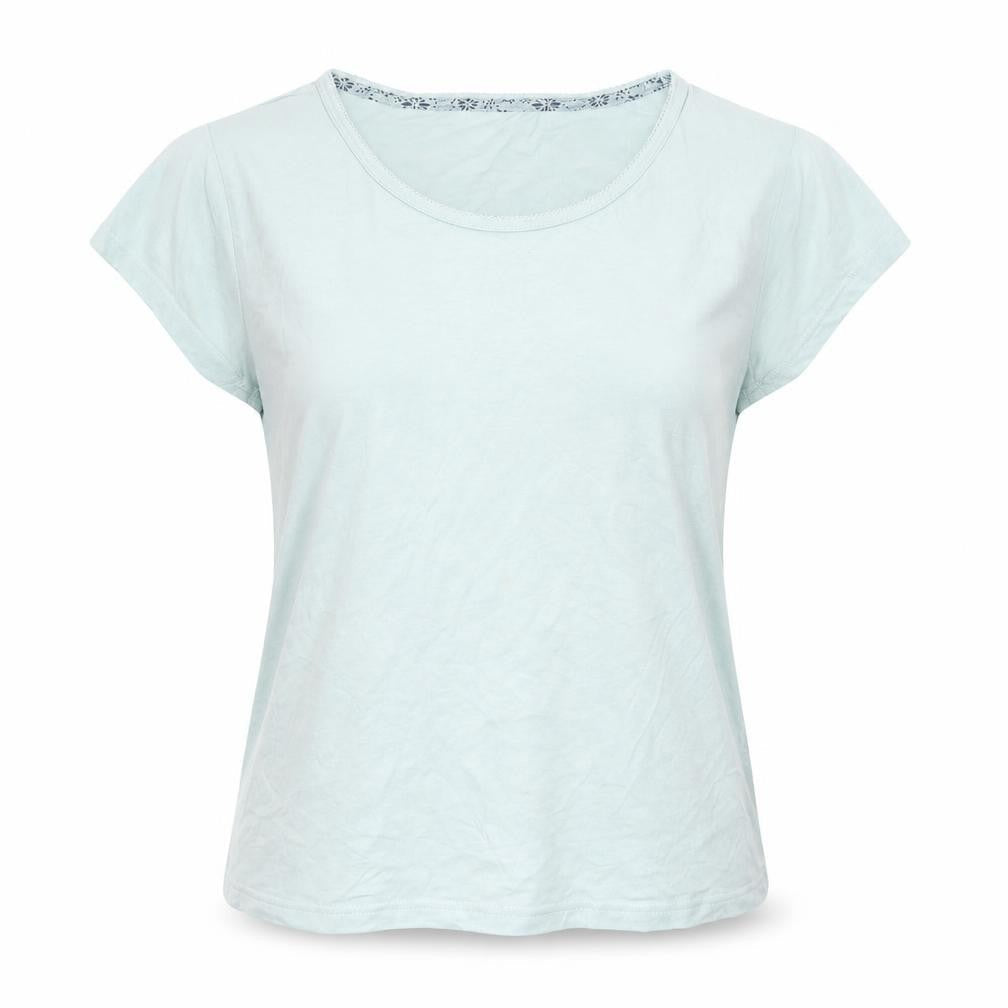 Womens UK Size 12 M&S Green Basic Blouse
