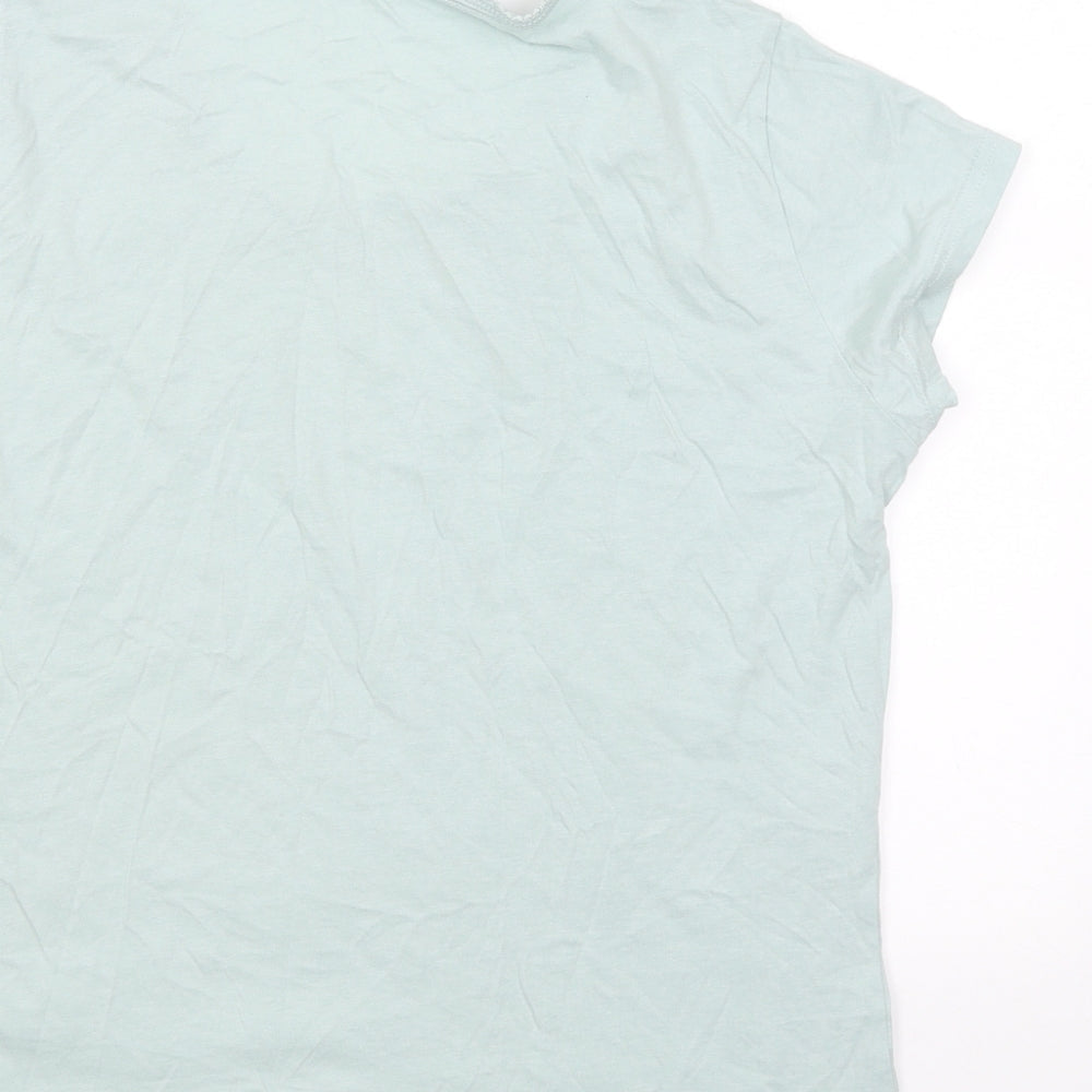 Womens UK Size 12 M&S Green Basic Blouse