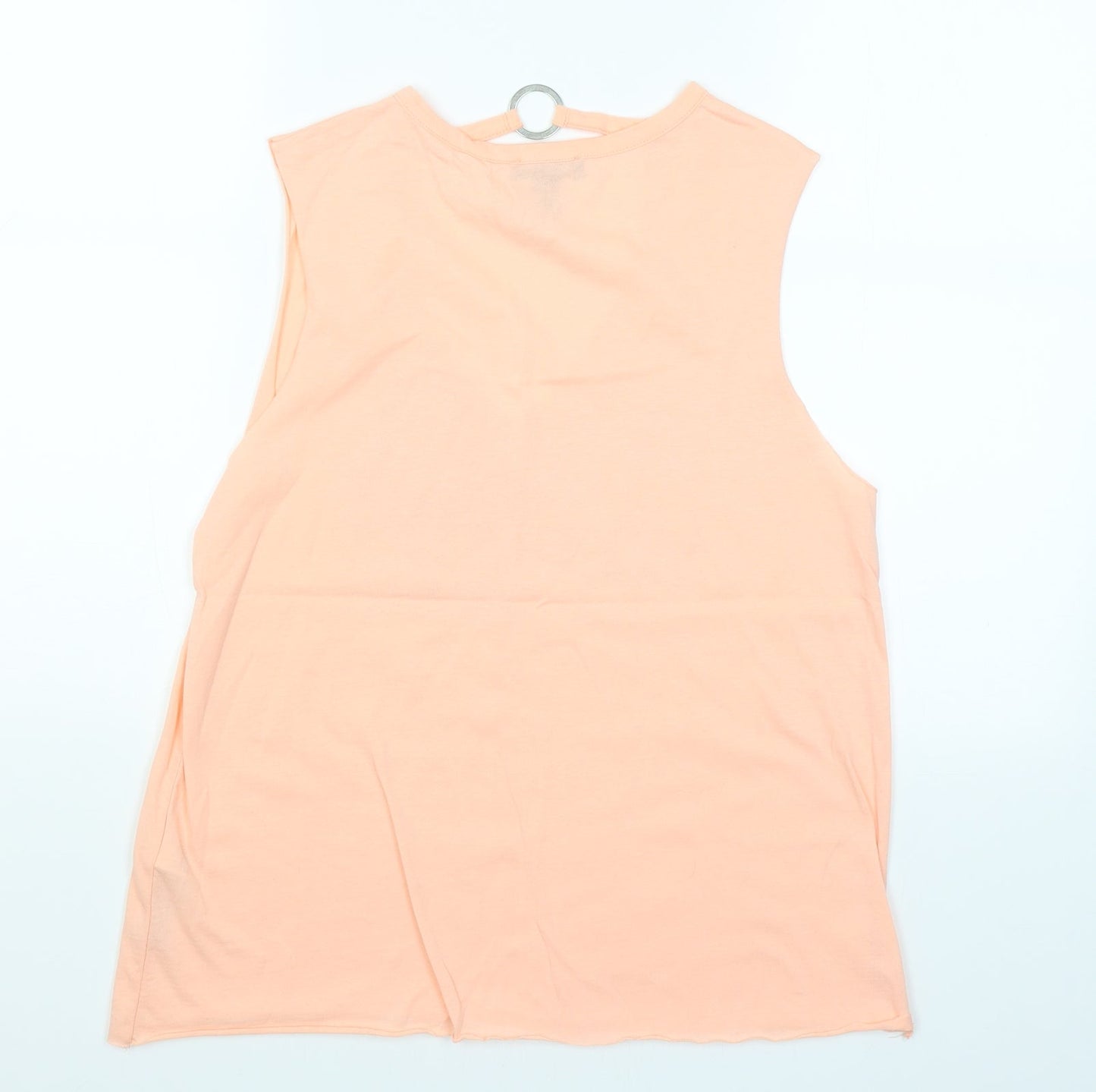 Womens UK Size 12 New Look Pink Basic Blouse