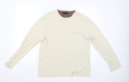 Womens UK Size M NEXT Beige Pullover Jumper