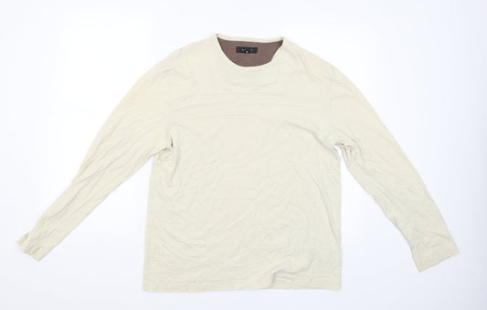 Womens UK Size M NEXT Beige Pullover Jumper