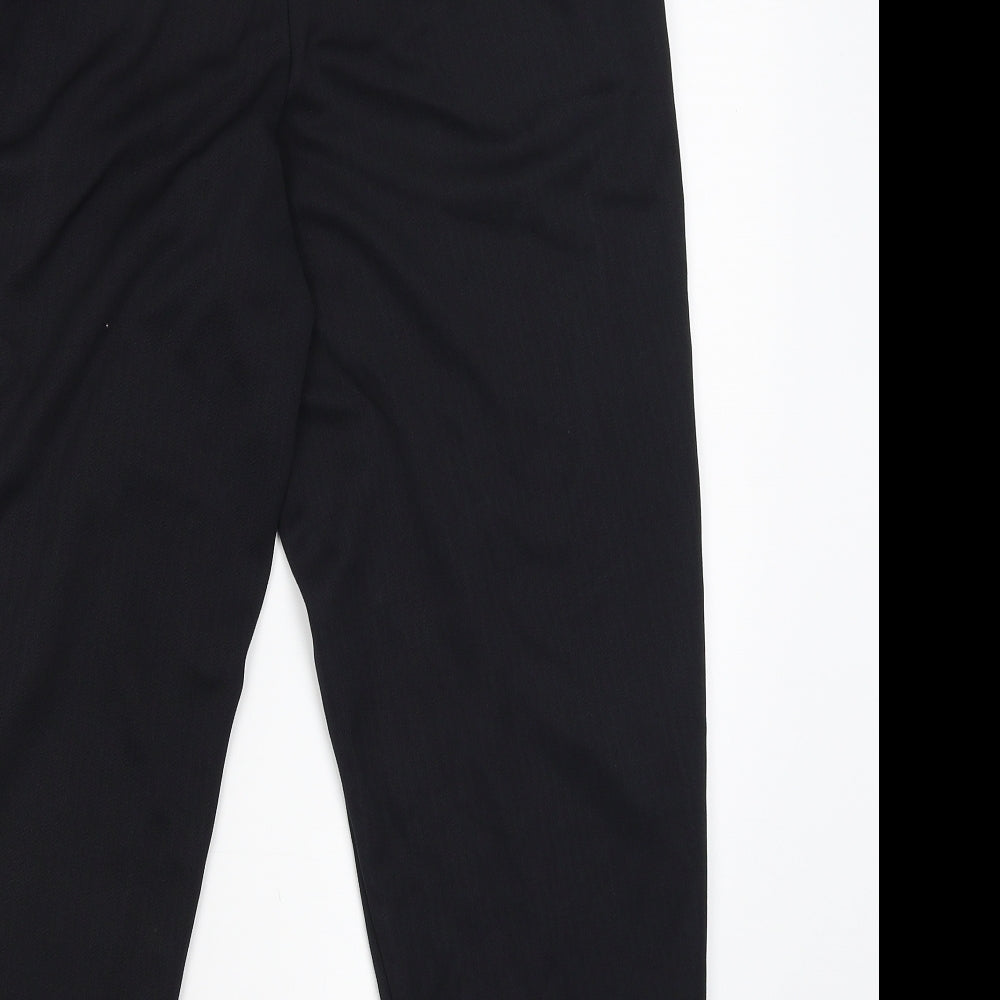 Womens UK Size 14 Preworn Regular Fit Capri Blue Trousers