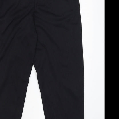 Womens UK Size 14 Preworn Regular Fit Capri Blue Trousers