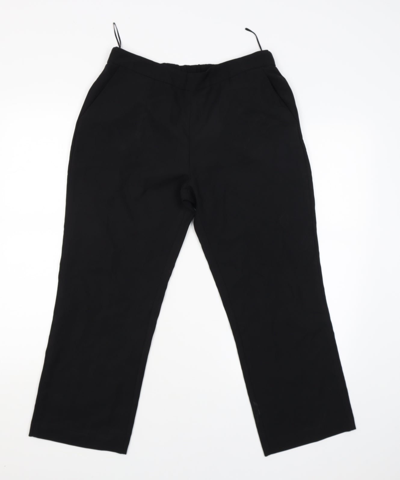 Womens UK Size 12 Preworn Regular Fit Jegging Black Trousers